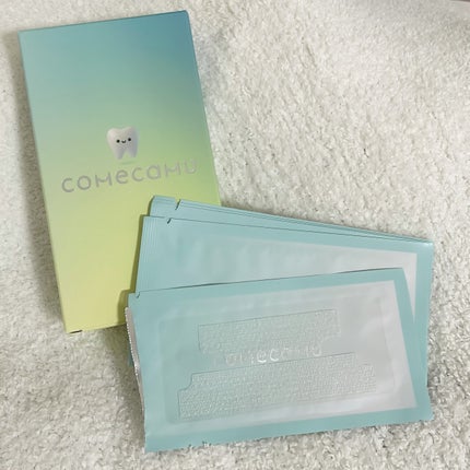 comecamu/カムカム はみがきシート(1箱/7枚入)/SHOBIDO/その他オーラルケアを使ったクチコミ(1枚目)