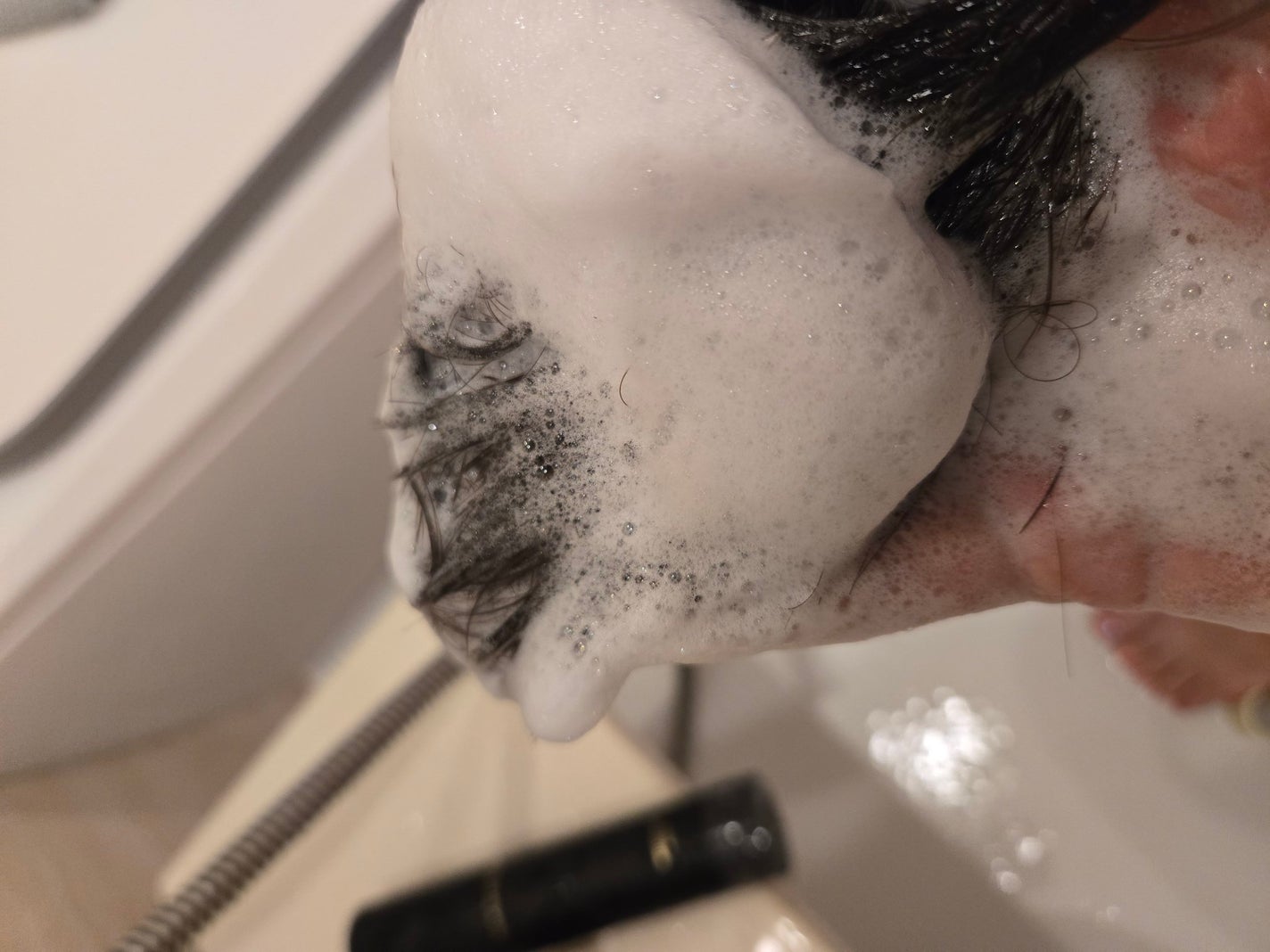 シルクザリッチ【スカルプ&リペア】《ムードナイトムスクの香り》/SILK THE RICH/市販シャンプーを使ったクチコミ(4枚目)