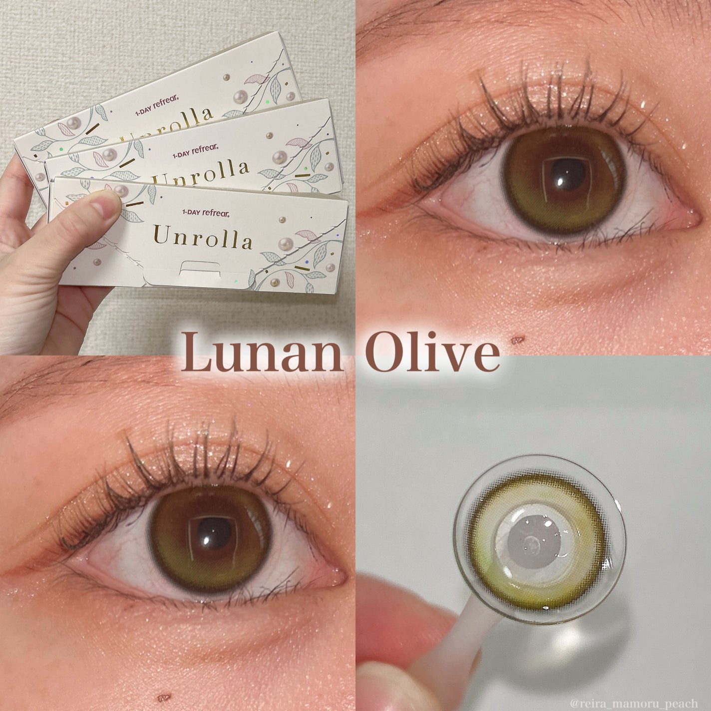 Unrolla 1day/Unrolla/ワンデー(1DAY)カラコンを使ったクチコミ(4枚目)