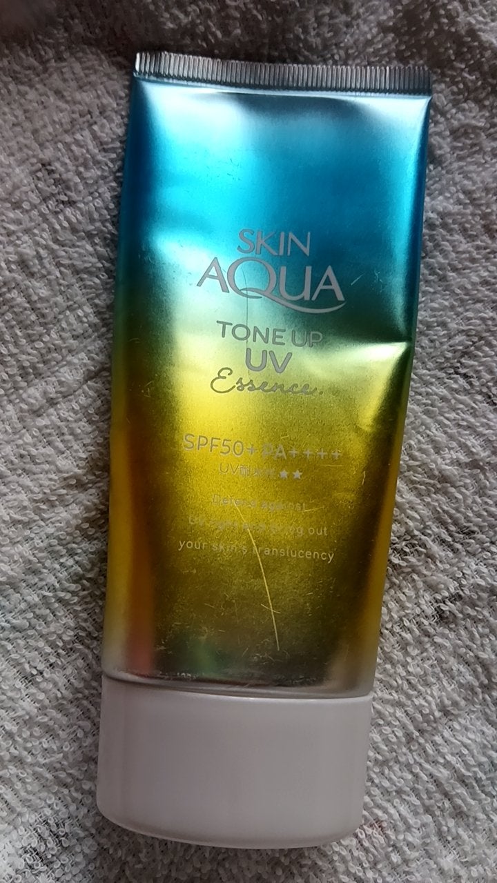 スキンアクア トーンアップUVエッセンス/スキンアクア/日焼け止めクリームを使ったクチコミ(1枚目)