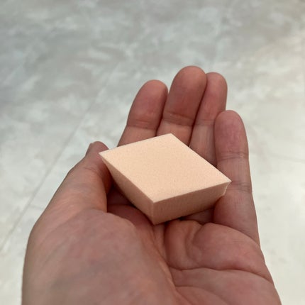 バリュースポンジN ダイヤ型タイプS 30P/ロージーローザ/パフ・スポンジを使ったクチコミ(1枚目)