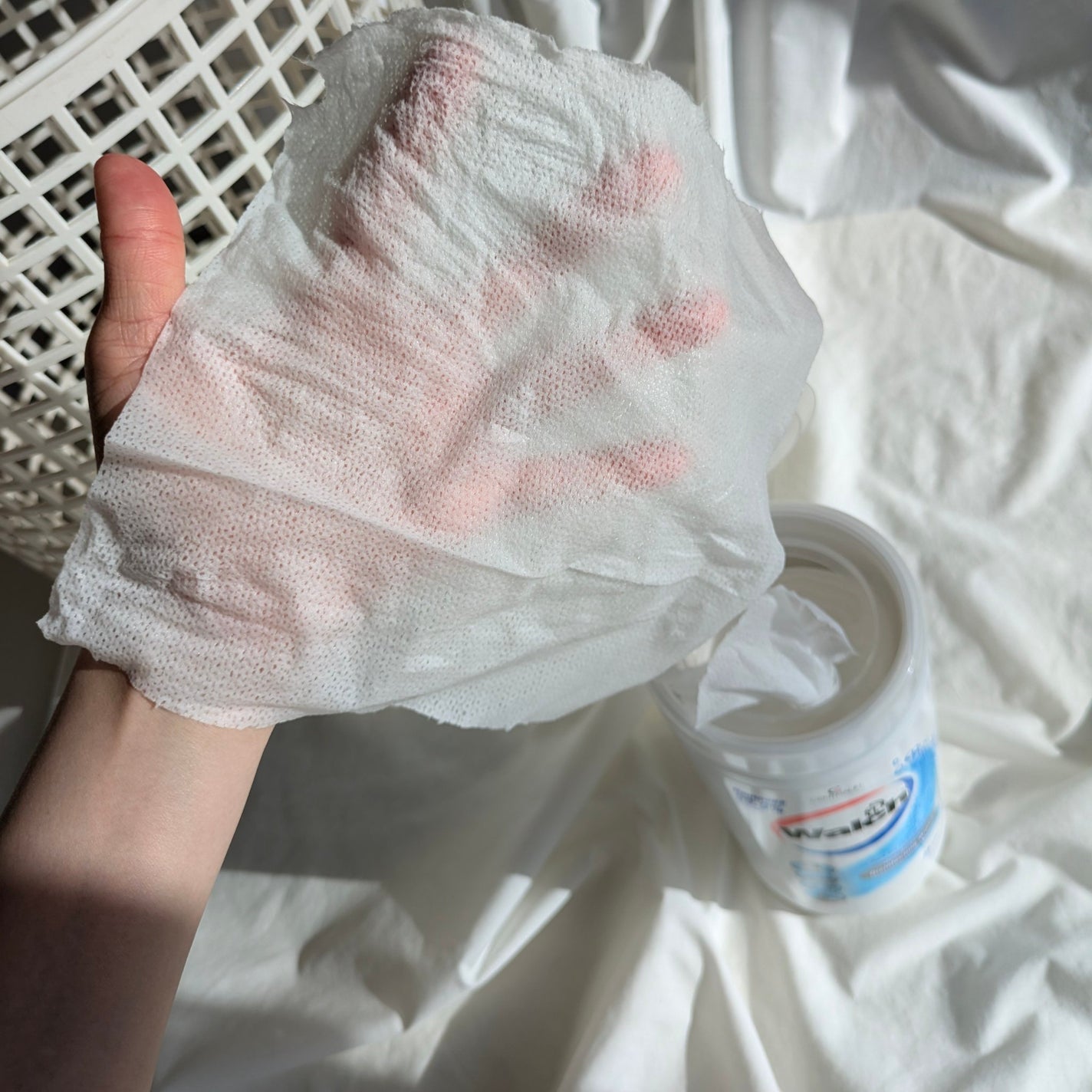 除菌ウェットシート/ウォルシュ/ティッシュを使ったクチコミ(4枚目)