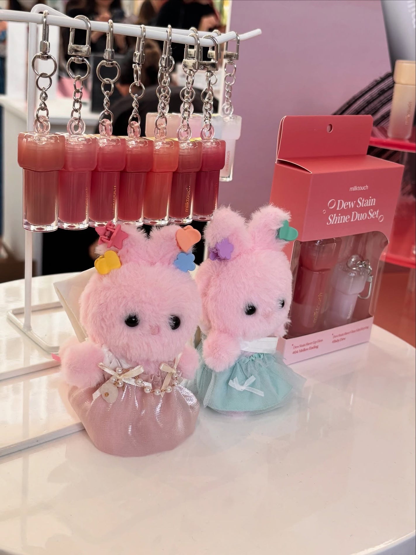 デューステインシャインデュオセット/Milk Touch/リップグロスを使ったクチコミ(3枚目)