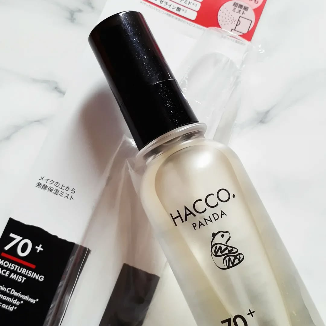 ハッコウパンダ メイクの上から発酵保湿ミスト/HACCO.PANDA/ミスト状化粧水を使ったクチコミ（2枚目）