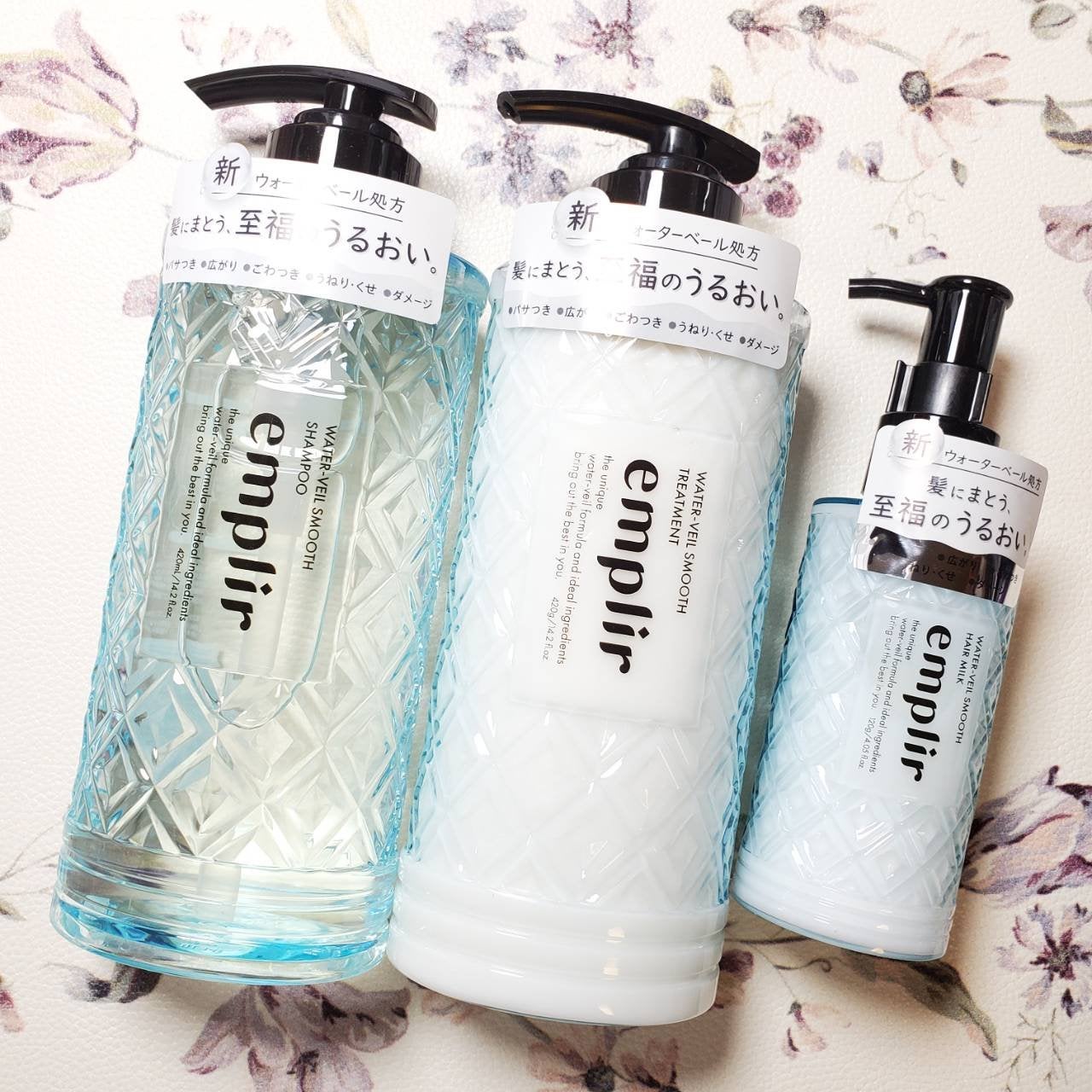 Arisa@フォロバ100 on LIPS 「アンプリール ウォーターベール スムースシャンプー・トリートメ..」(1枚目)