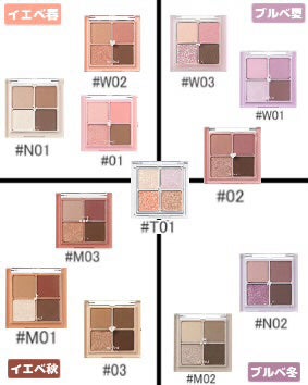 ベターザンアイズ/rom&nd/アイシャドウパレットを使ったクチコミ(7枚目)