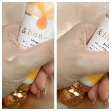 ミルキーモイスト ハンドクリーム/&honey/ハンドクリームを使ったクチコミ(2枚目)