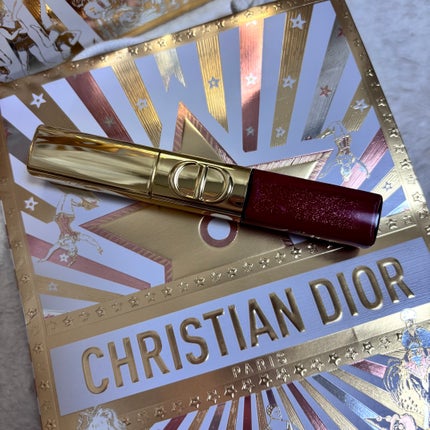 ルージュ ディオール シークイン リキッド デュオ(ホリデーコレクション 2025 限定品)/Dior/口紅・グロス・リップライナー・リップケアを使ったクチコミ(2枚目)
