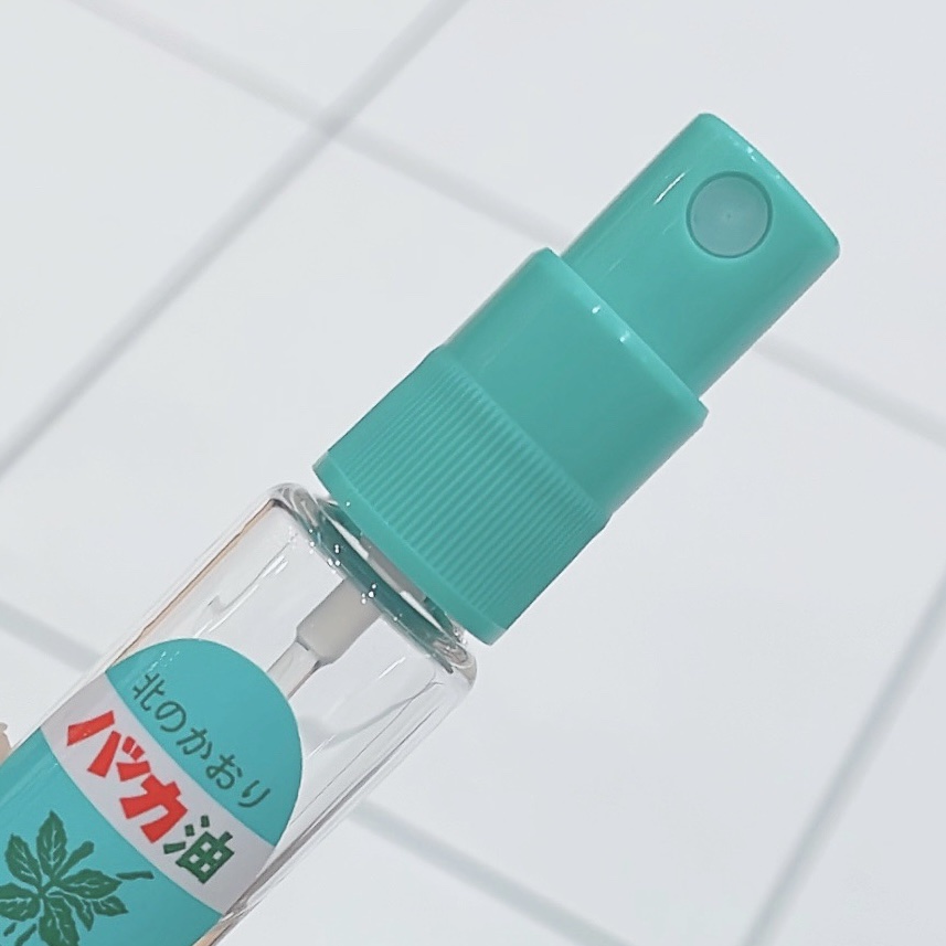 ハッカ油 スプレー/北見ハッカ通商/その他を使ったクチコミ（3枚目）