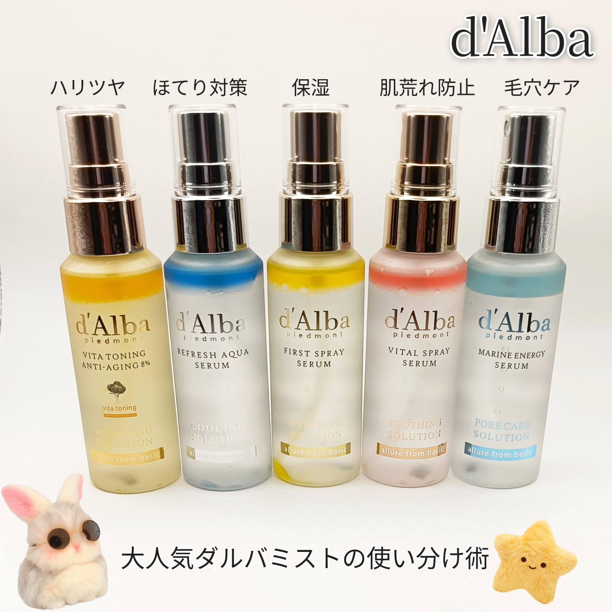 ダルバ ホワイトトリュフファーストスプレーセラム/ダルバ/ミスト状化粧水を使ったクチコミ（1枚目）