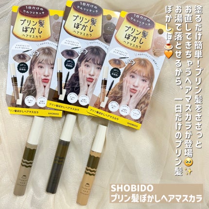 プリン髪ぼかしヘアマスカラ ライトブラウン/SHOBIDO/ヘアケアグッズを使ったクチコミ(2枚目)