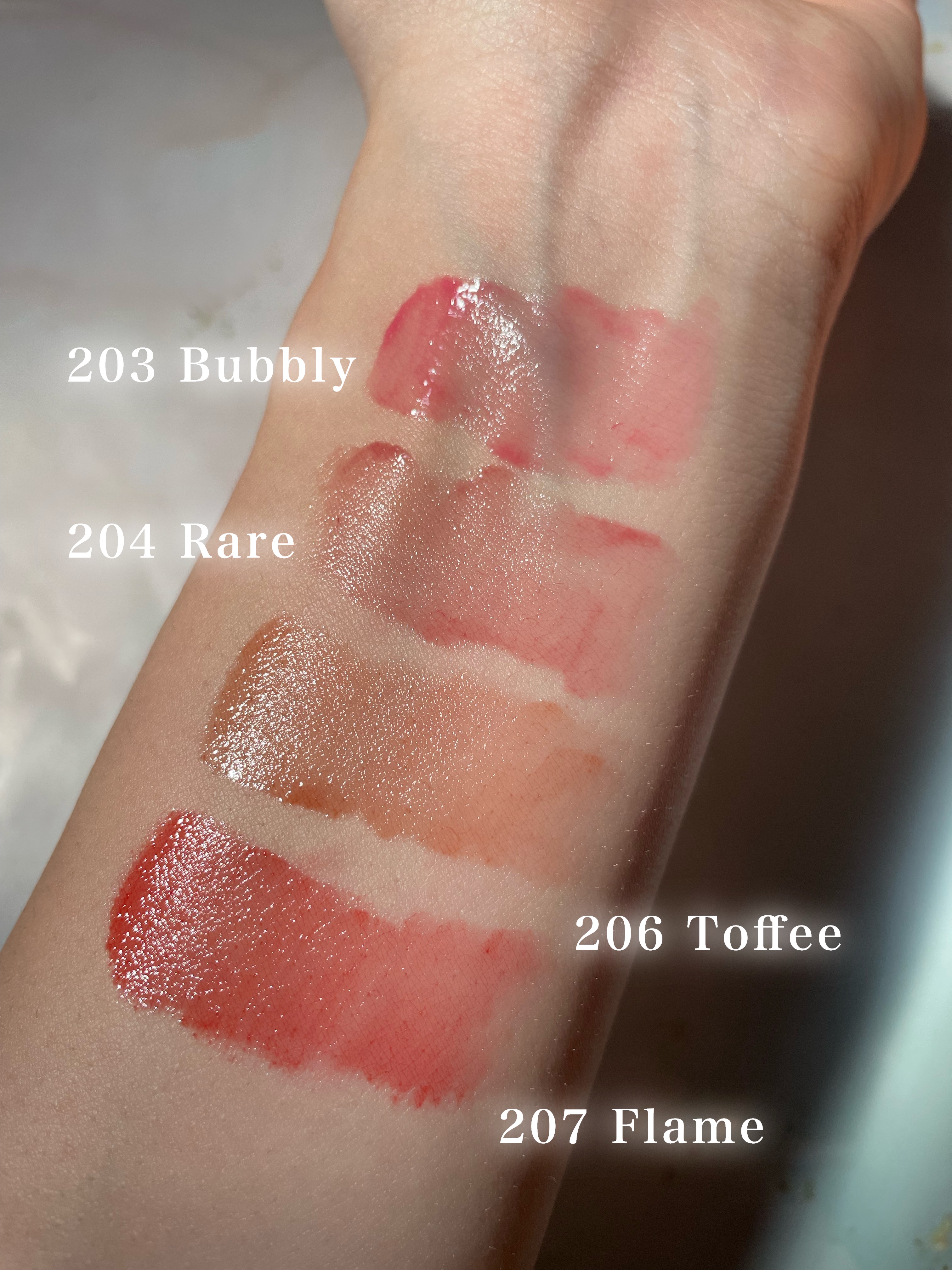 デュー ドロップ ティント/Coralhaze/リップティントを使ったクチコミ（3枚目）