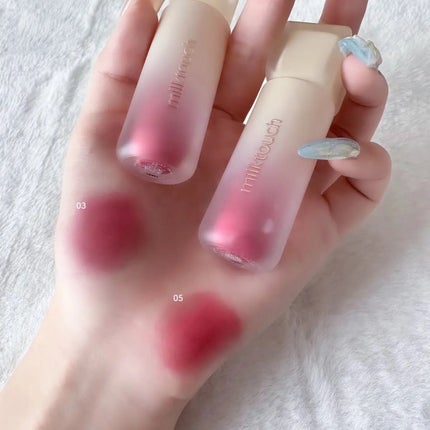 スプレッドフィットブラーティント/Milk Touch/リップティントを使ったクチコミ(1枚目)