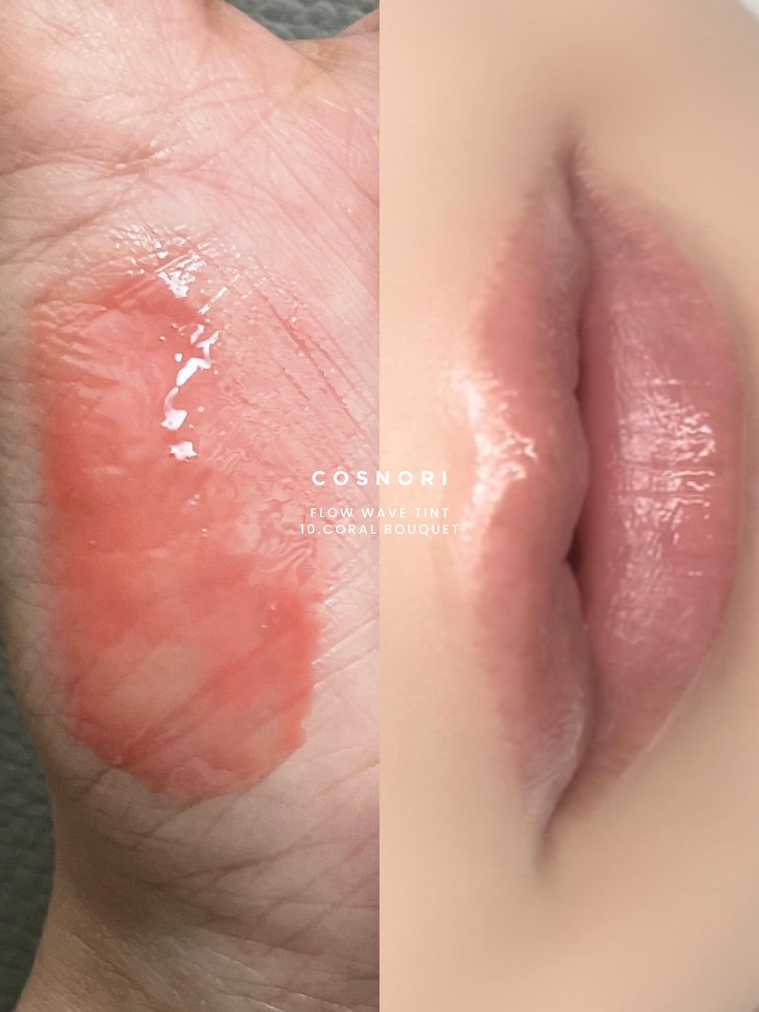 フローウェーブティント/COSNORI/リップティントを使ったクチコミ（3枚目）