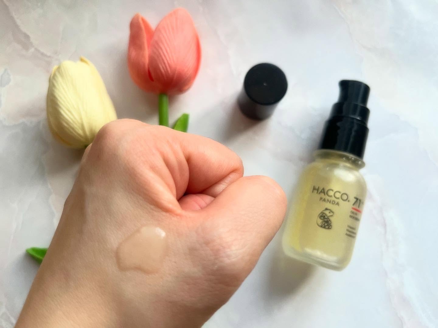 ハッコウパンダ 発酵オイルイン高濃度美容液/HACCO.PANDA/美容液を使ったクチコミ（3枚目）