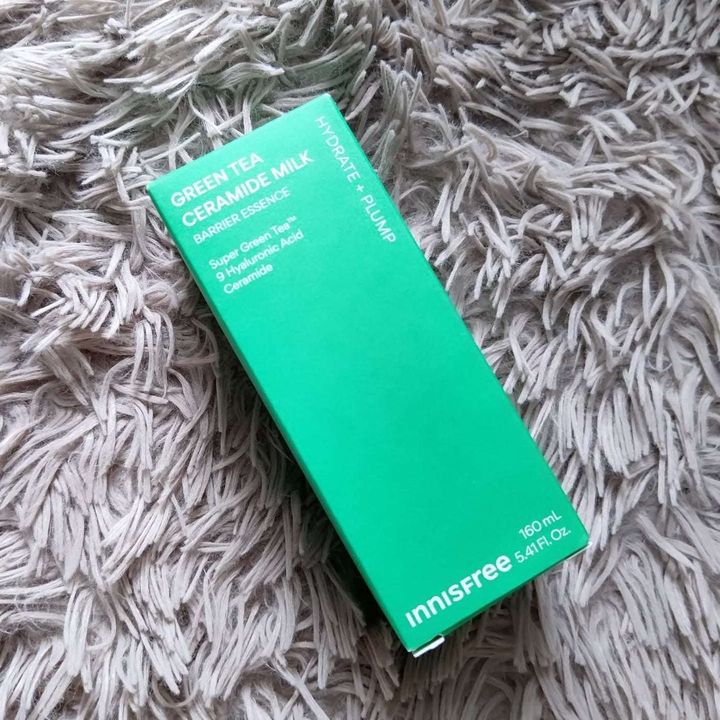 グリーンティー セラミド ミルク エッセンストナー/innisfree/化粧水を使ったクチコミ(3枚目)