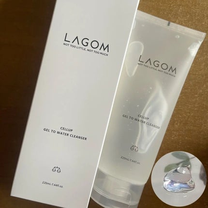 ラゴム ジェルトゥウォーター クレンザー(朝用洗顔)/LAGOM /その他洗顔料を使ったクチコミ(1枚目)