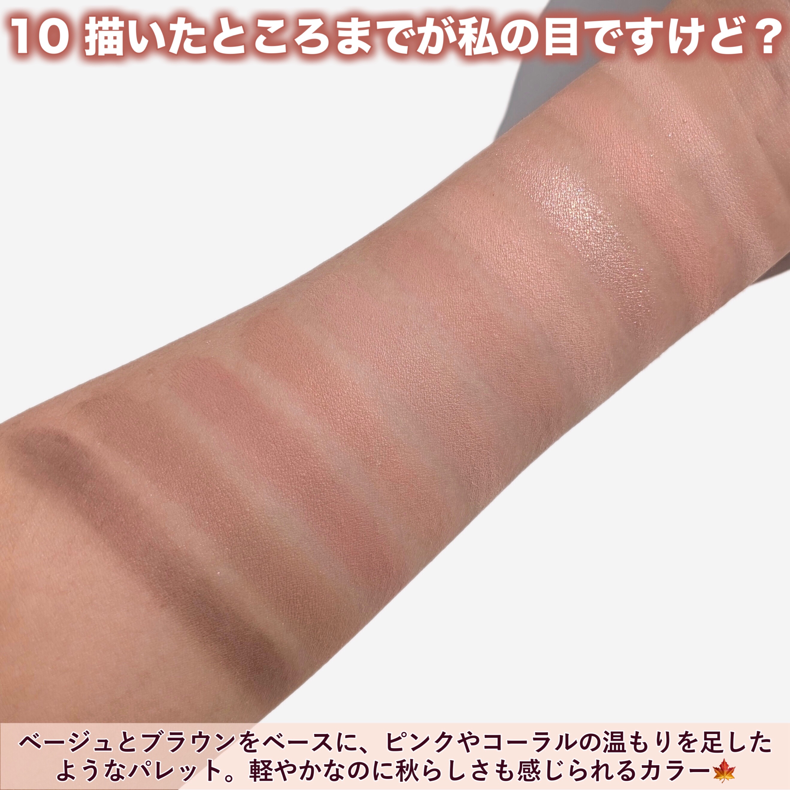 オール テイク ムード パレット(24AD)/PERIPERA/アイシャドウパレットを使ったクチコミ（3枚目）