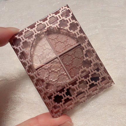 グロッシーリッチ アイズ N BR-5 ココアブラウン系/Visée/アイシャドウパレットの画像