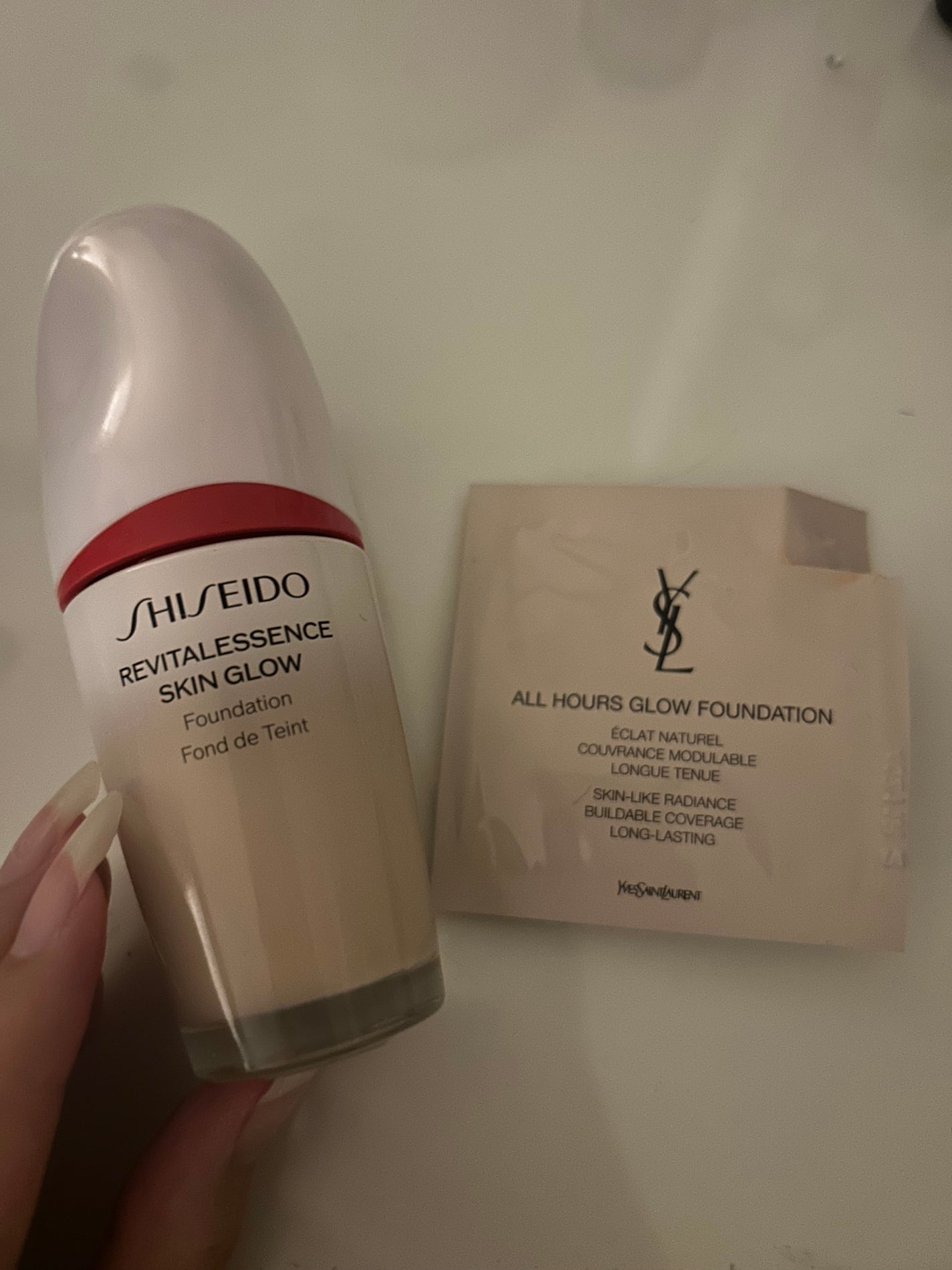 エッセンス スキングロウ ファンデーション/SHISEIDO/リキッドファンデーションを使ったクチコミ(1枚目)