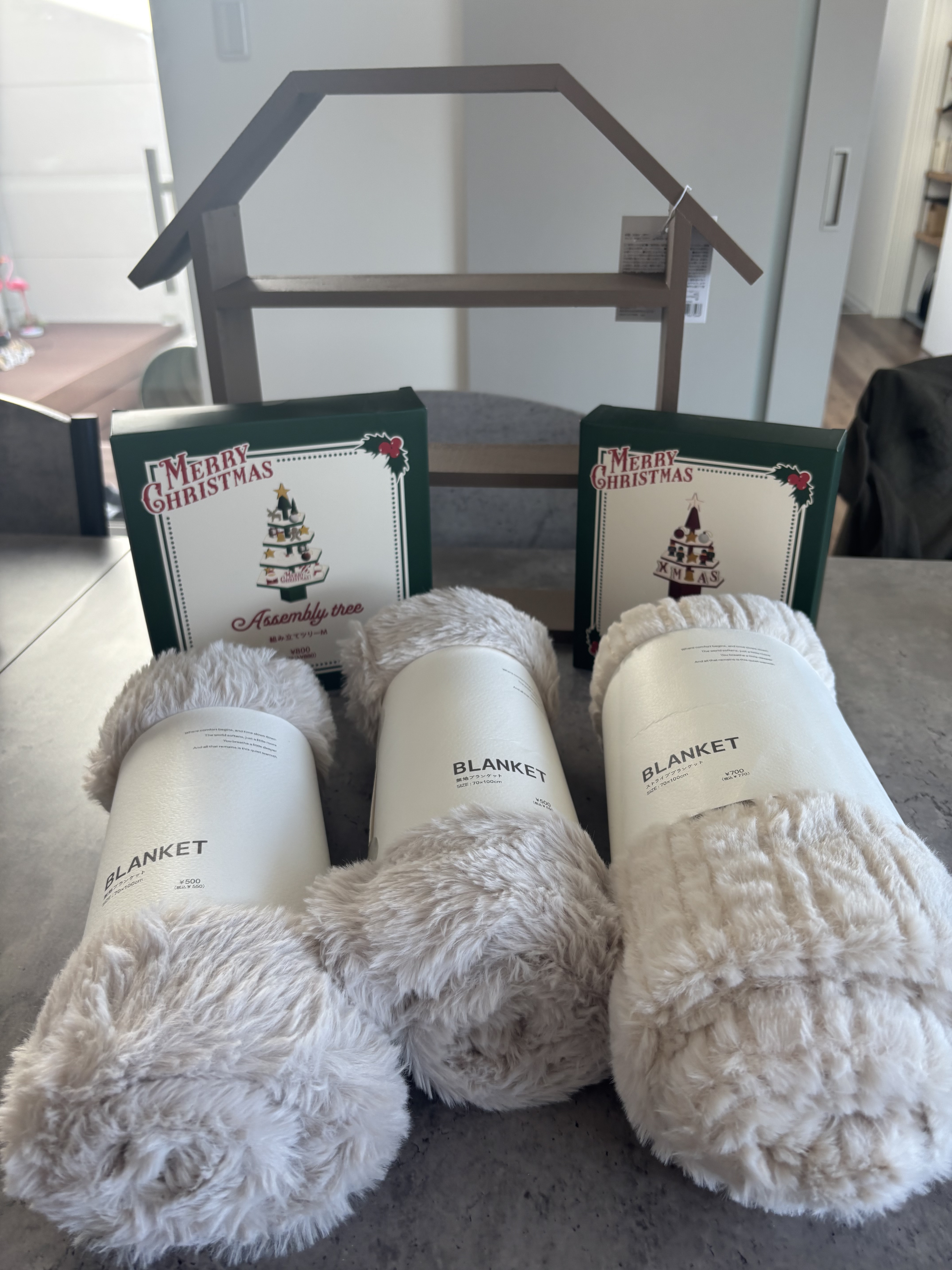 木製おうちオブジェ／クリスマス/3COINS/その他を使ったクチコミ（2枚目）