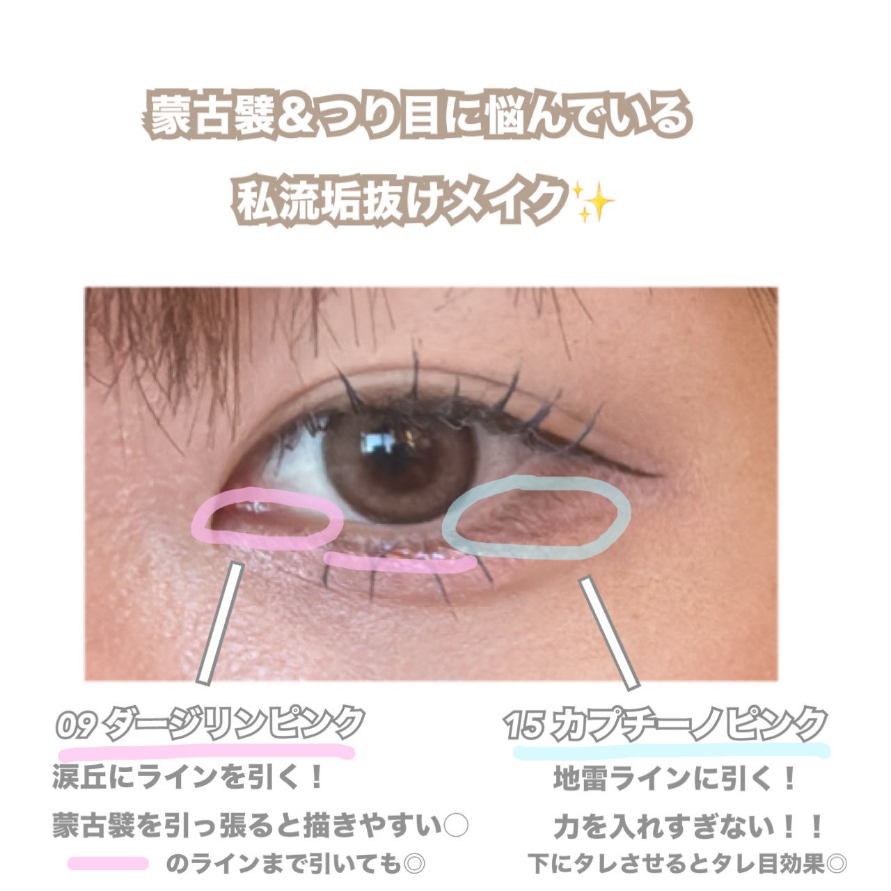 クリーミータッチライナー/キャンメイク/ジェルアイライナーを使ったクチコミ(3枚目)