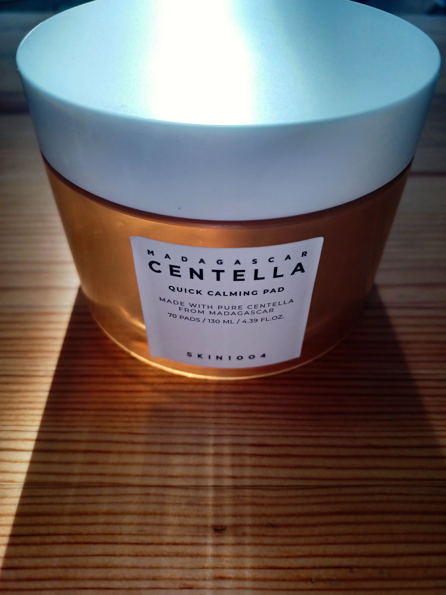 センテラ クイックカーミングパッド/SKIN1004/トナーパッドを使ったクチコミ（1枚目）