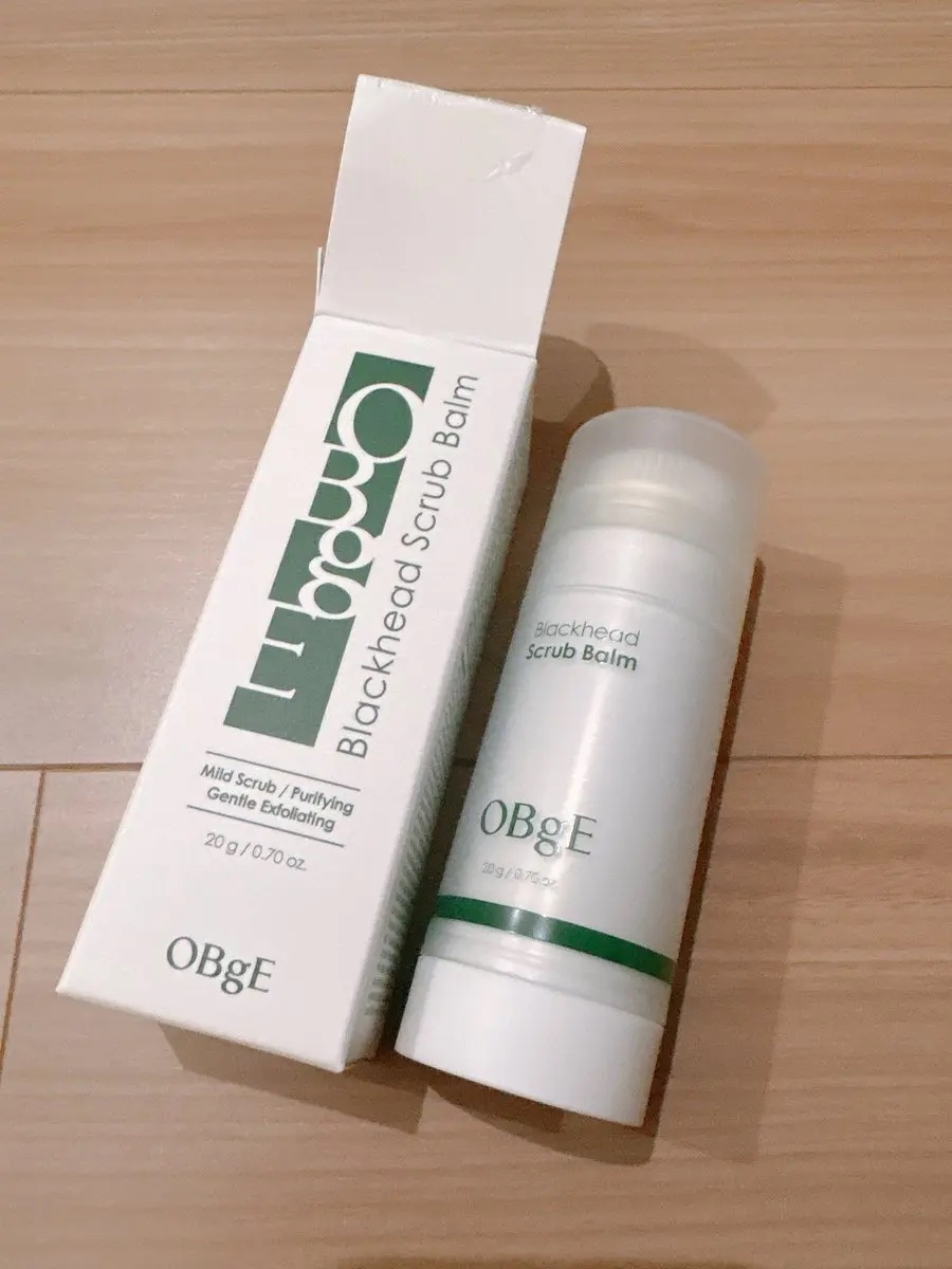 ブラックヘッドバームスクラブ/オブジェ/フェイスバームを使ったクチコミ（1枚目）