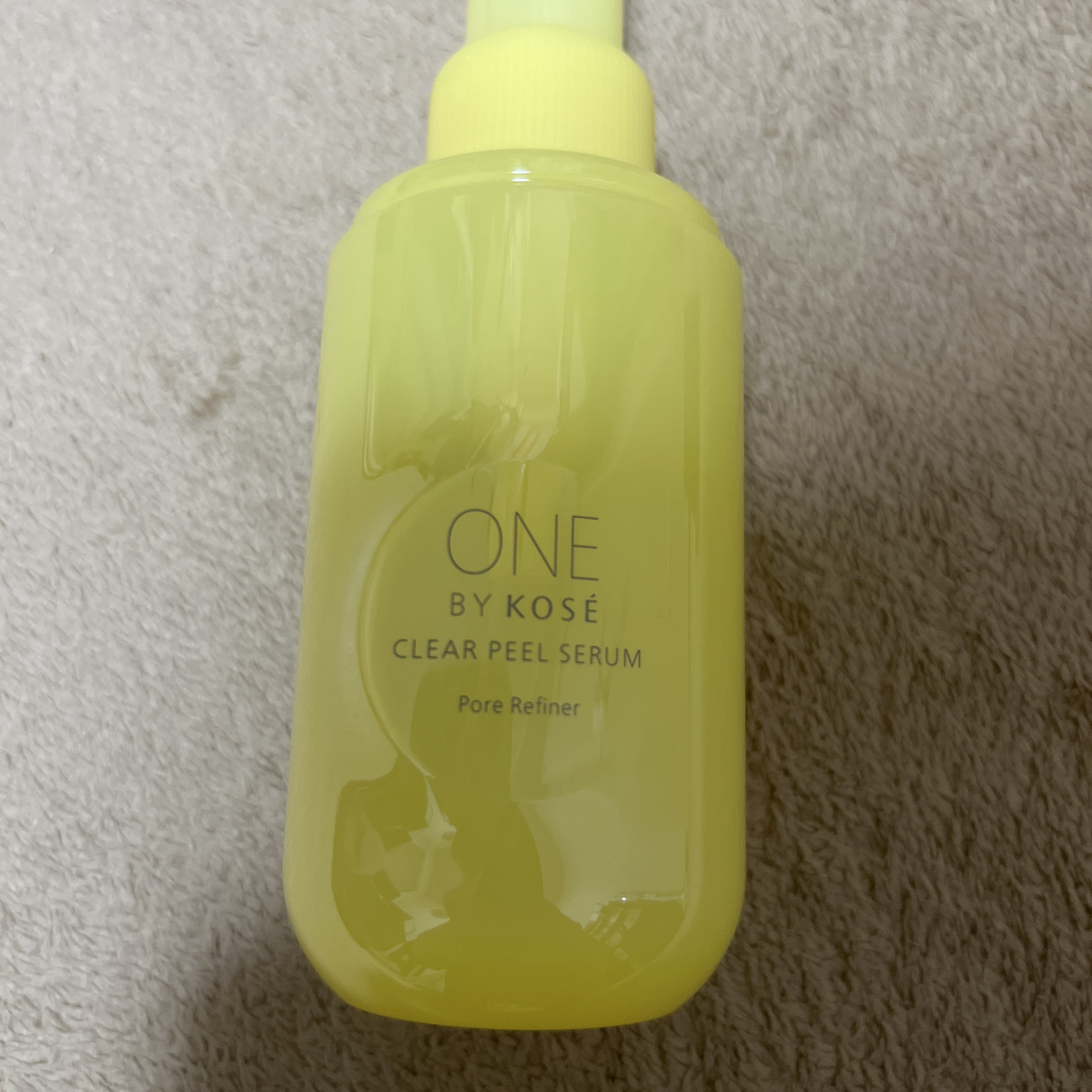 クリアピール セラム 付けかえ用 120ml/ONE BY KOSE/美容液を使ったクチコミ（1枚目）