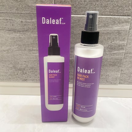 Daleaf ヘアパック in ミストのクチコミ「ダリーフのヘアパックインミスト💜
⠀
結構前に買ってやっと開封できた!
⠀
これ評判良くて気に.....」(1枚目)