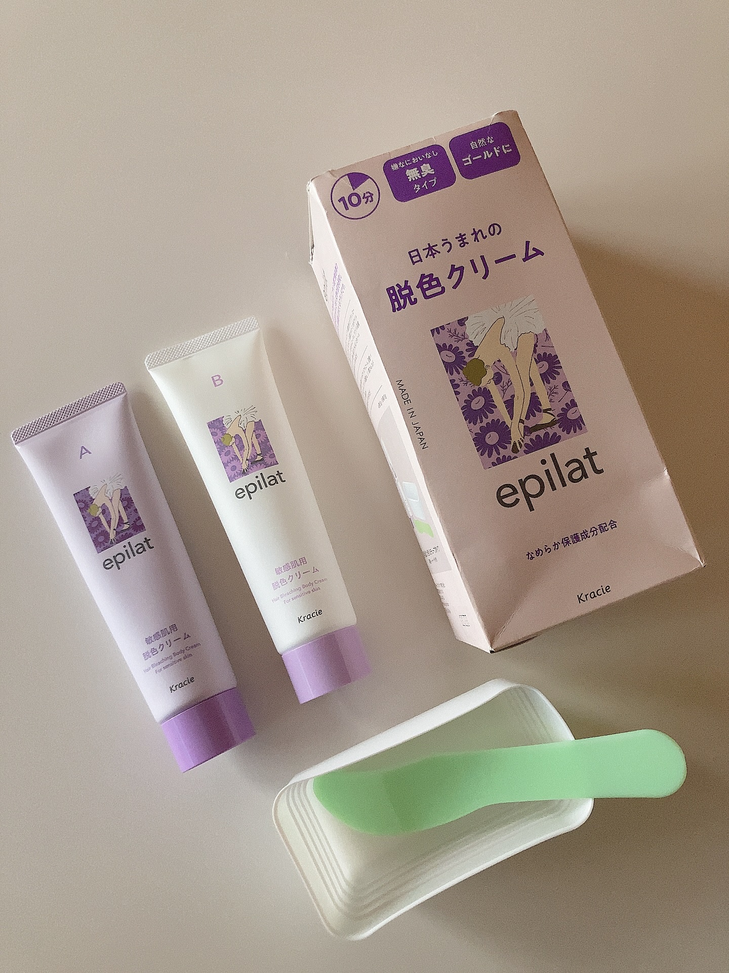 脱色クリーム 敏感肌用/エピラット/ムダ毛ケアを使ったクチコミ（3枚目）