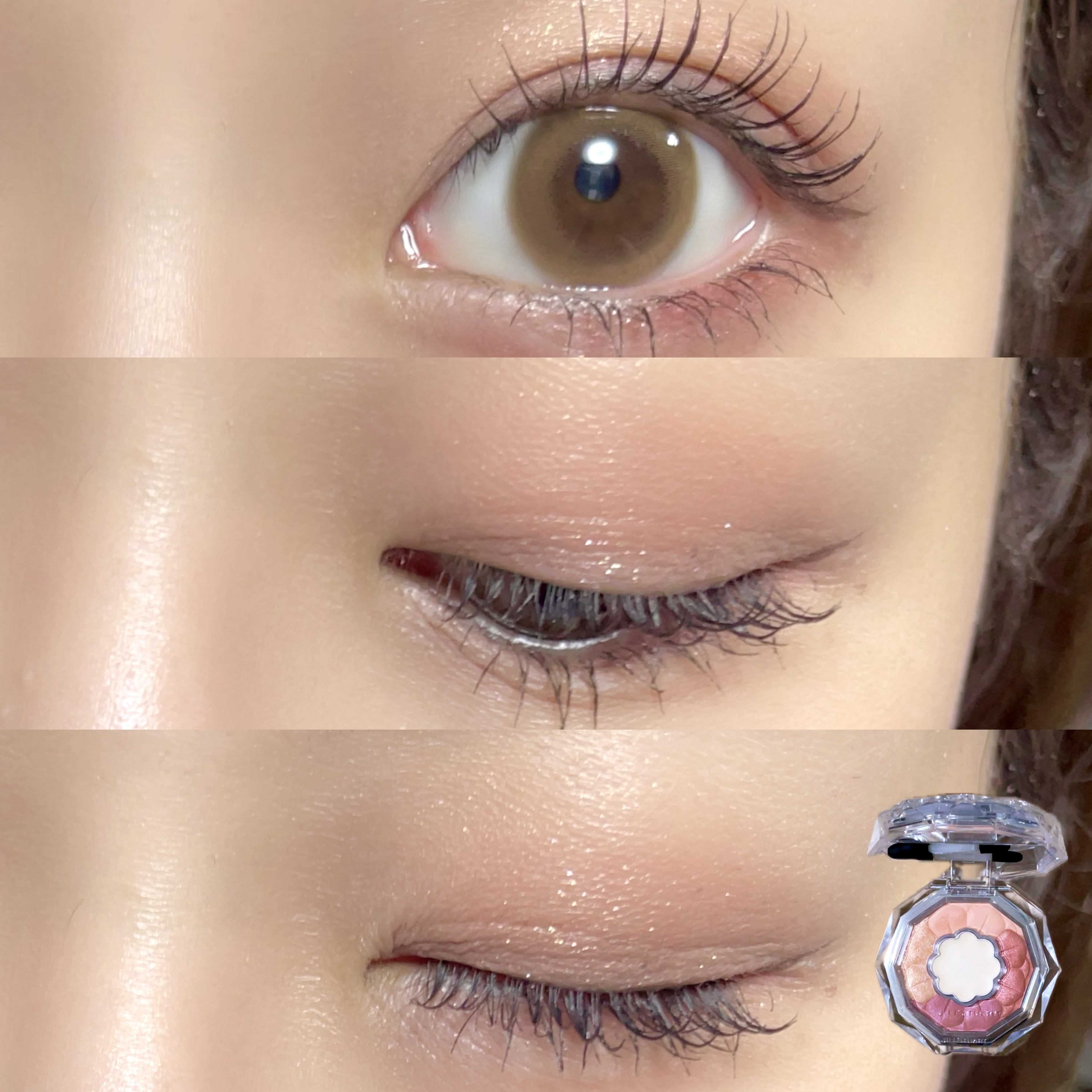 ジルスチュアート ブルームクチュール アイズ/JILL STUART/アイシャドウパレットを使ったクチコミ（2枚目）