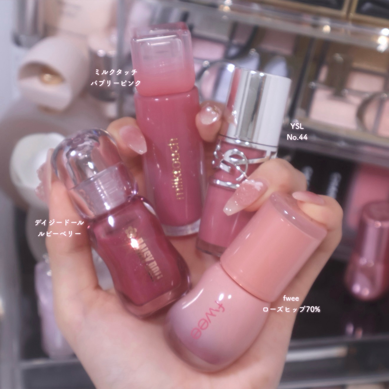 ジュエリー シロップ グロス/DAISY DOLL by MARY QUANT/リップグロスを使ったクチコミ（1枚目）