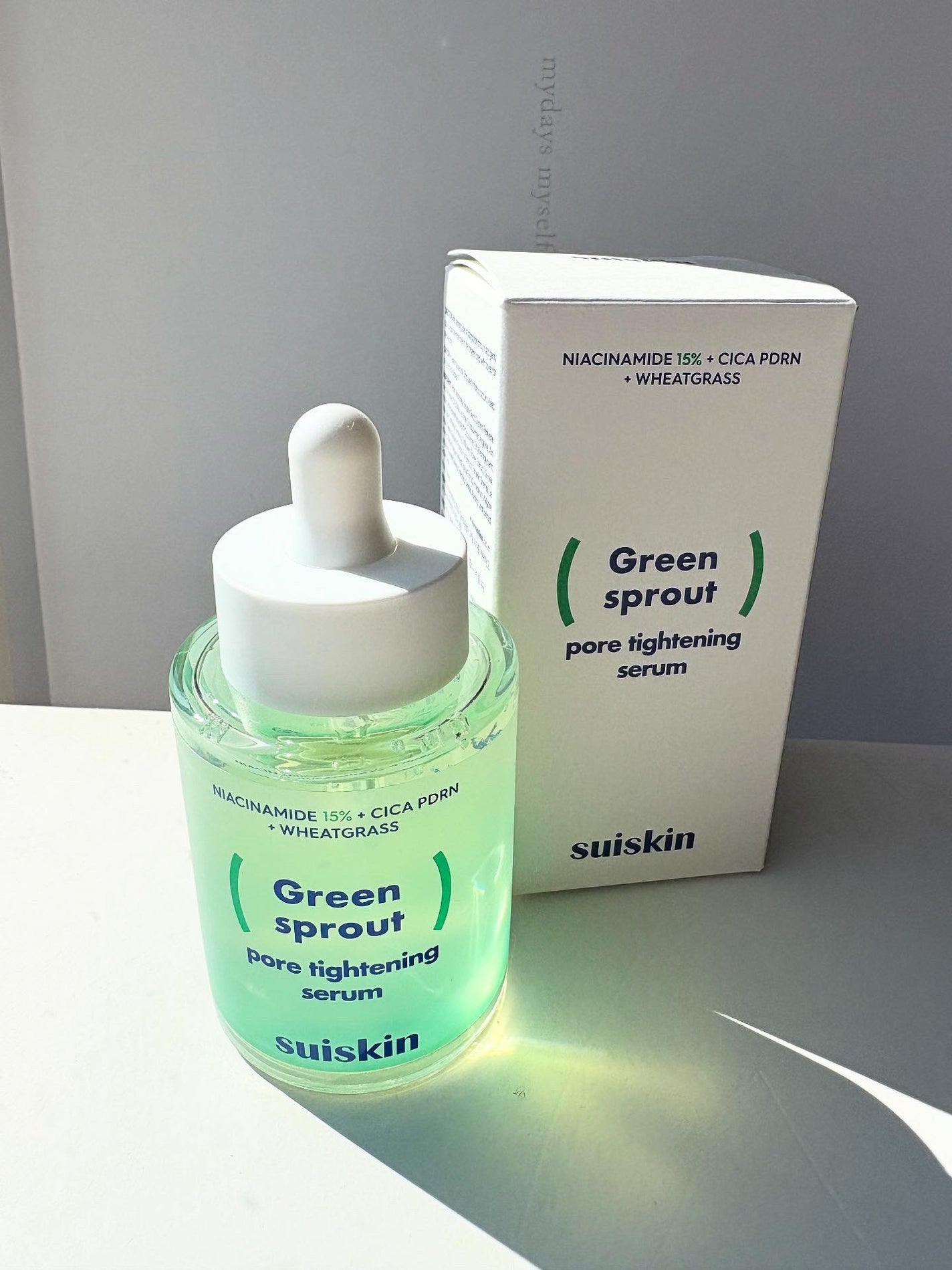 若芽ポアタイトニングセラム/suiskin/美容液を使ったクチコミ(1枚目)