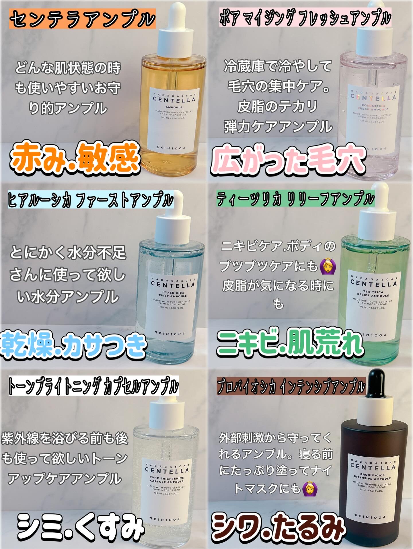 センテラ アンプル/SKIN1004/美容液を使ったクチコミ（2枚目）