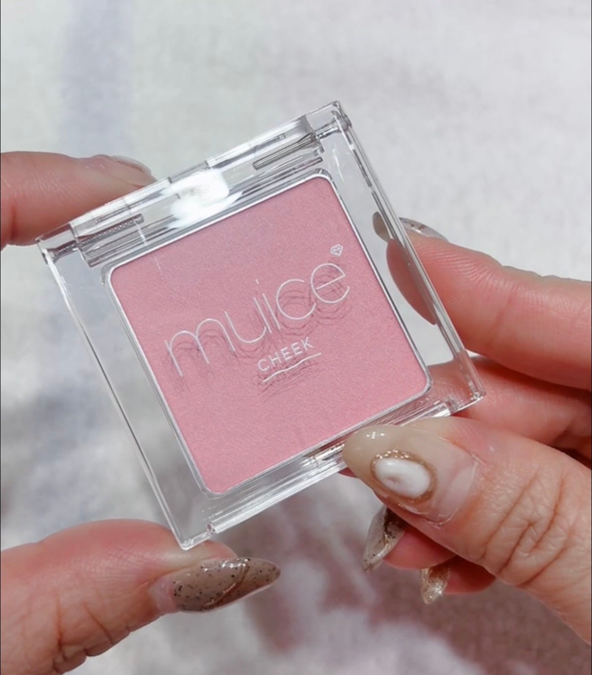 ぽわんチーク/muice/パウダーチークを使ったクチコミ(2枚目)