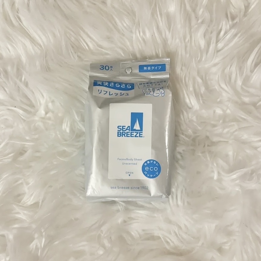 フェイス＆ボディシート Ｎ (無香タイプ)  30枚入/シーブリーズ/ボディシートを使ったクチコミ（1枚目）