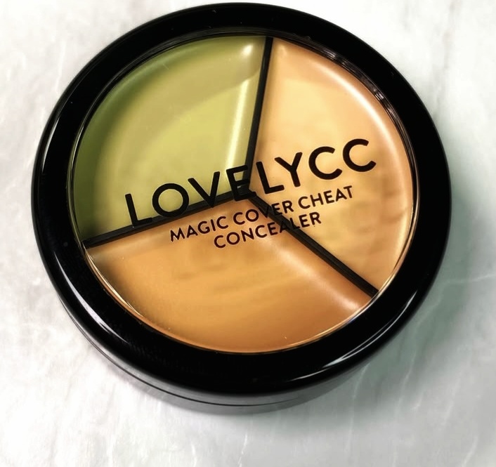 lovelycc マジックカバーチートコンシーラー/LOVELYCC/パレットコンシーラーを使ったクチコミ（2枚目）