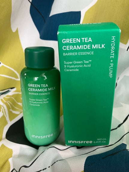 グリーンティー セラミド ミルク エッセンストナー/innisfree/化粧水を使ったクチコミ(1枚目)