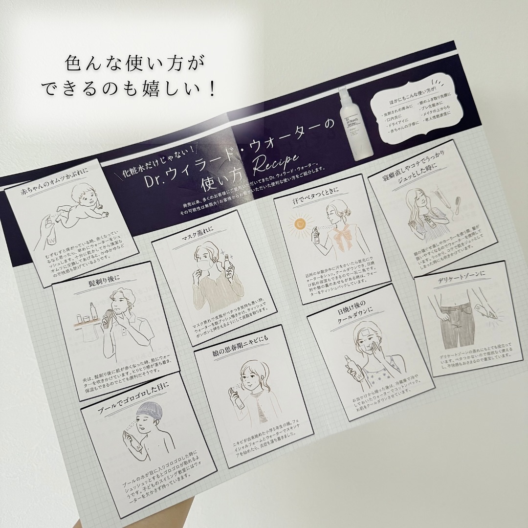 Dr.ウィラード・ウォーター/Dr.ウィラード・ウォーター/ミスト状化粧水を使ったクチコミ（3枚目）