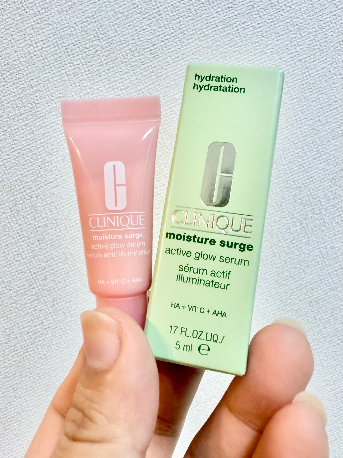 モイスチャー サージ グロウ リファイン セラム(美容液)/CLINIQUE/美容液を使ったクチコミ(2枚目)