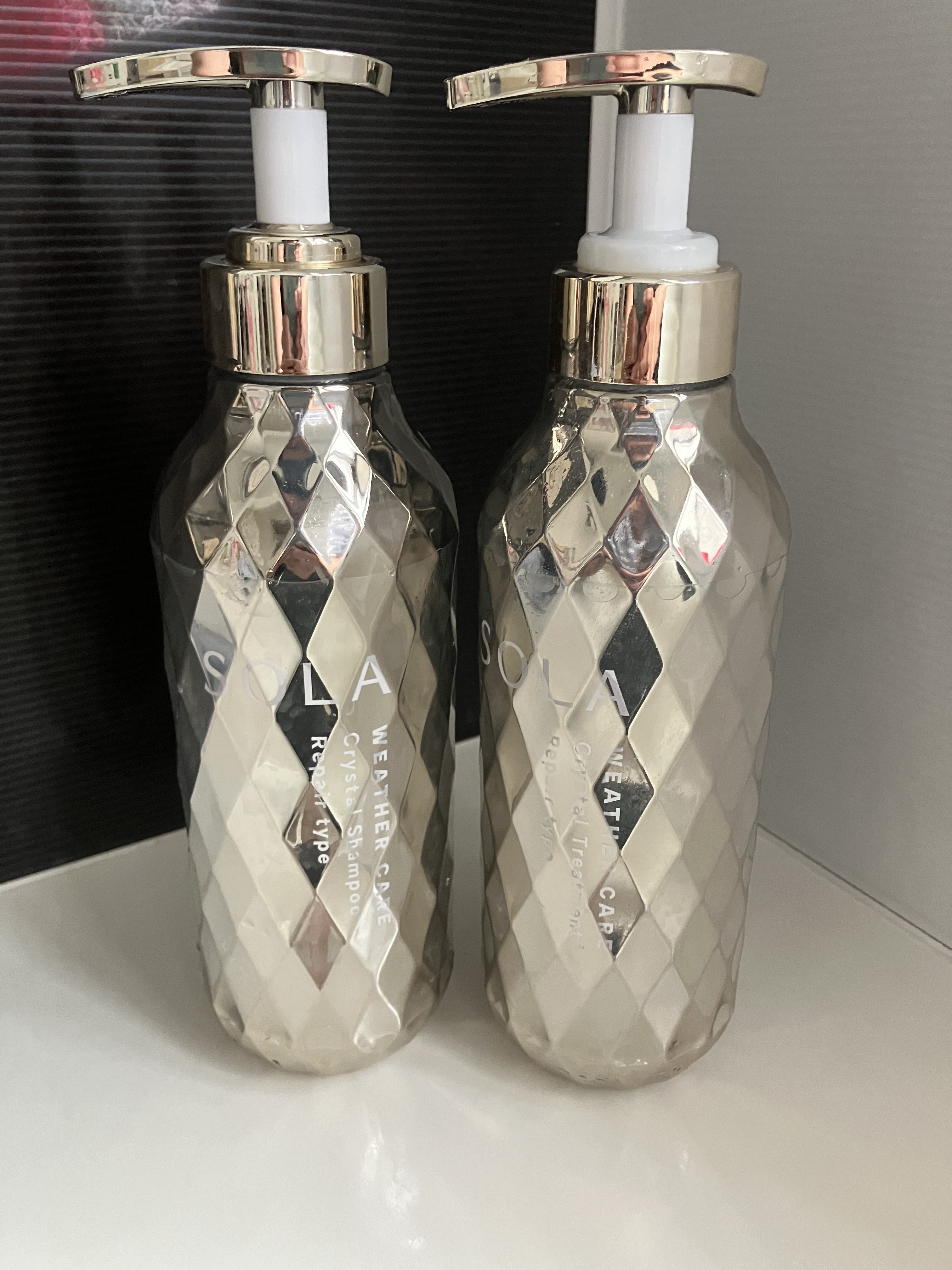 ソラ ウェザーケア クリスタル シャンプー/ヘアトリートメント リペアタイプ/SOLA WEATHER CARE/市販シャンプーを使ったクチコミ（1枚目）