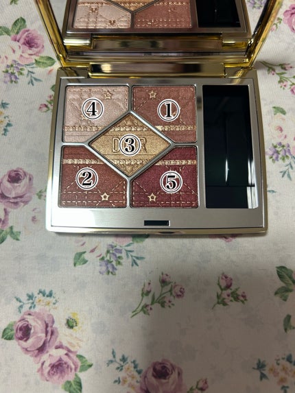 ディオールショウ サンク クルール(ホリデーコレクション 2025 限定品)/Dior/アイシャドウを使ったクチコミ(4枚目)