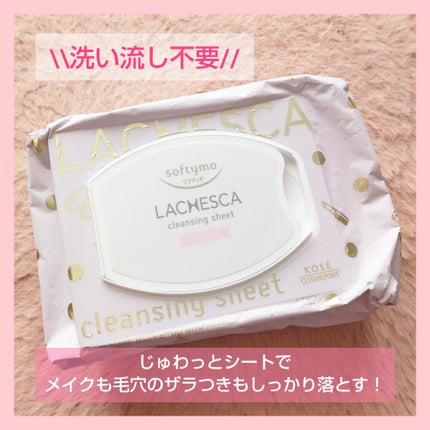 水クレンジングシート(モイスト)/ラチェスカ/クレンジングシートを使ったクチコミ(1枚目)
