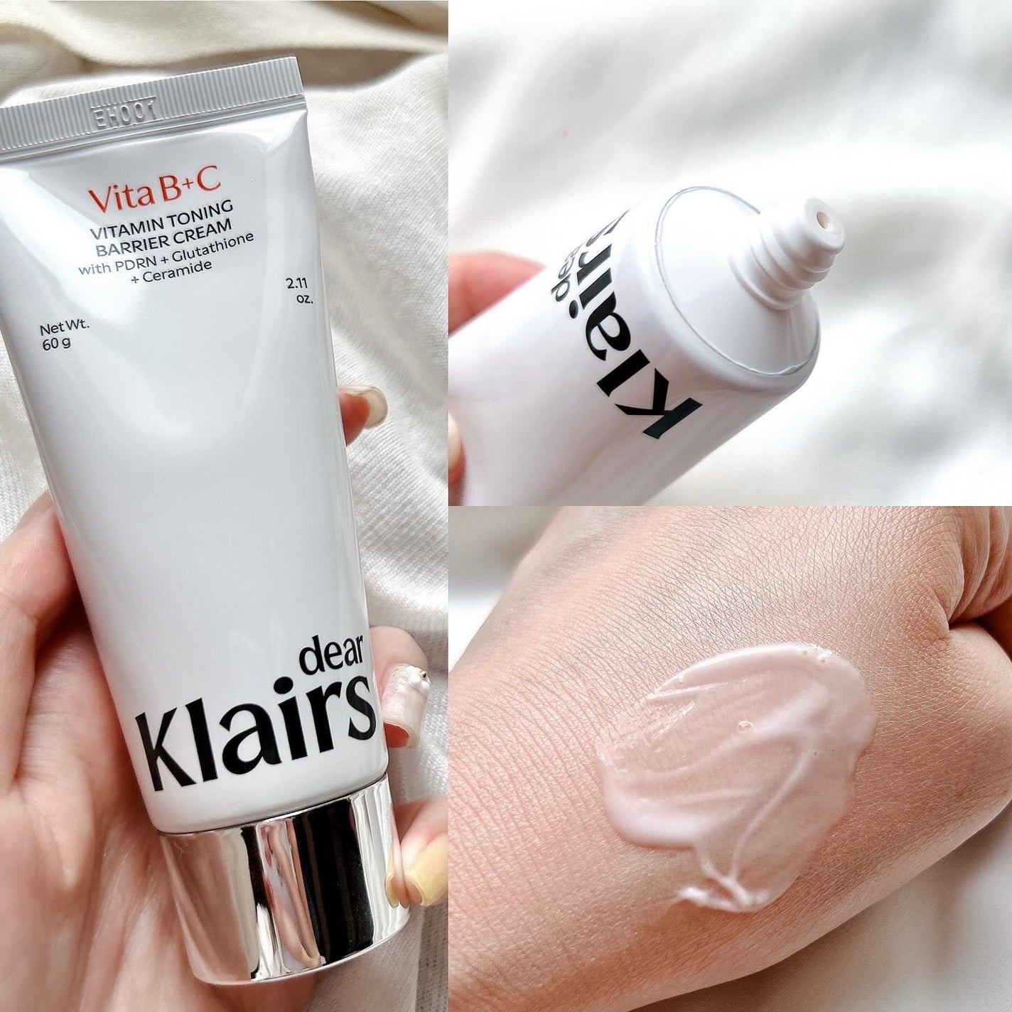 PDRN ビタグル バリアクリーム/Klairs/フェイスクリームを使ったクチコミ(3枚目)