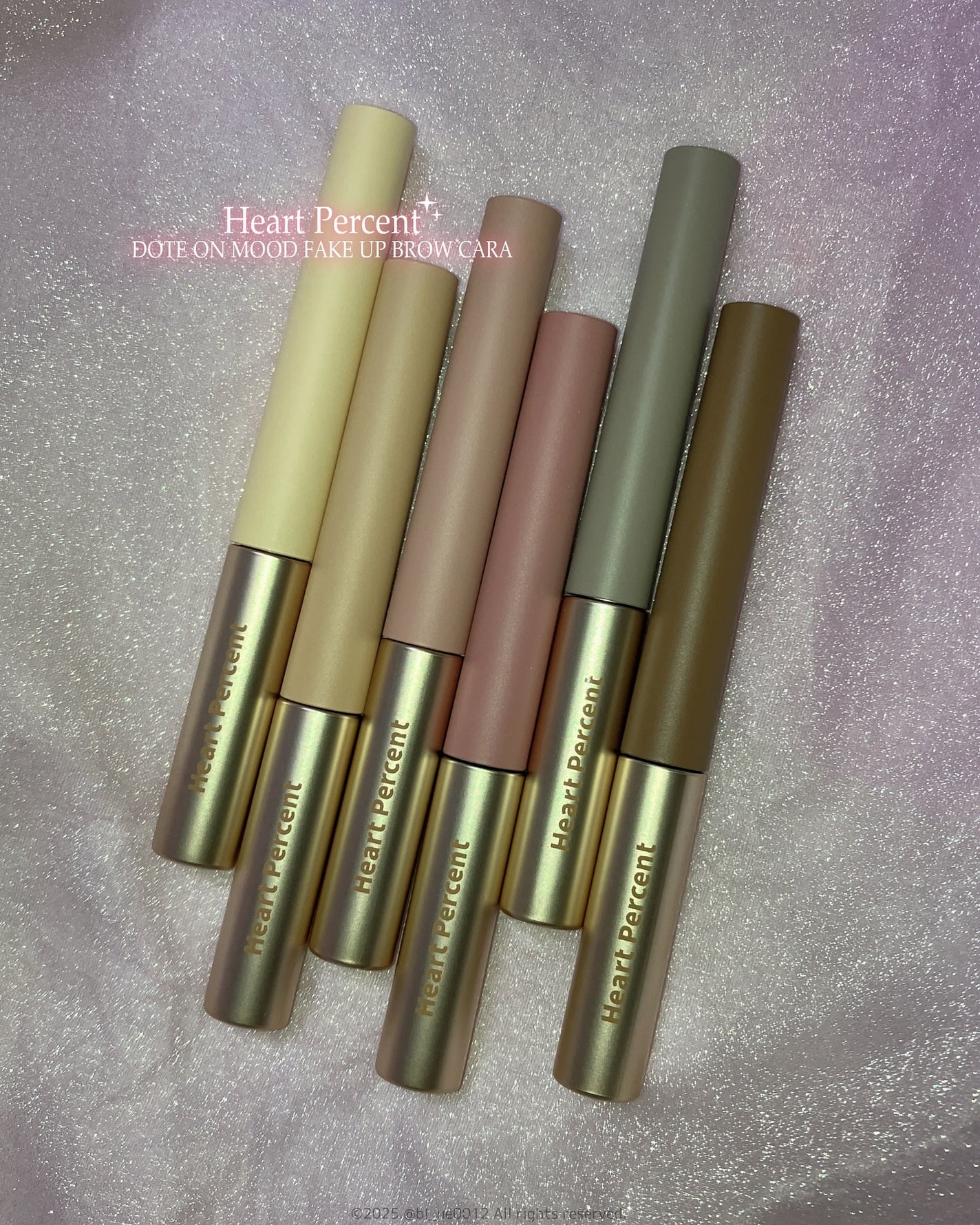 ドットオンムード フェイクアップ ブロウカラー/Heart Percent/眉マスカラを使ったクチコミ(6枚目)