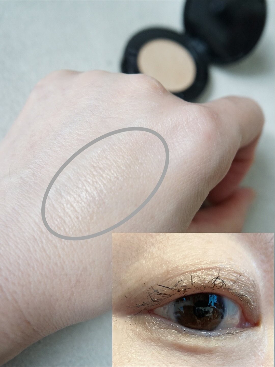 ミネラルスムースシャドー/MiMC/単色アイシャドウを使ったクチコミ(4枚目)