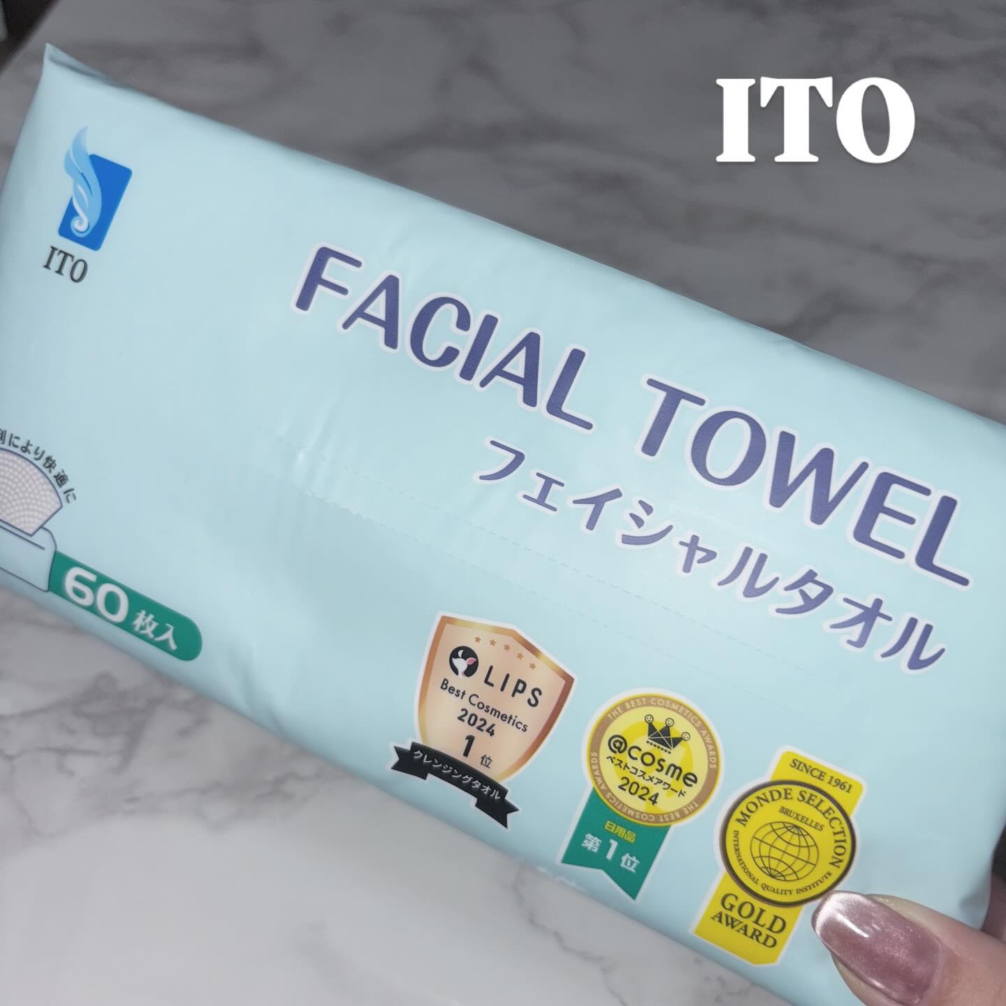 ITOフェイシャルタオル/ITO/クレンジングタオルを使ったクチコミ（1枚目）