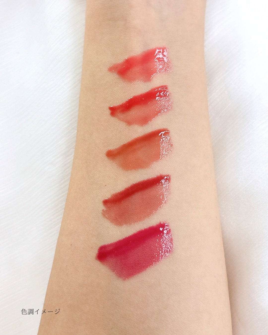 ボリューミングカラーグロス/CandyDoll/リップグロスを使ったクチコミ(5枚目)