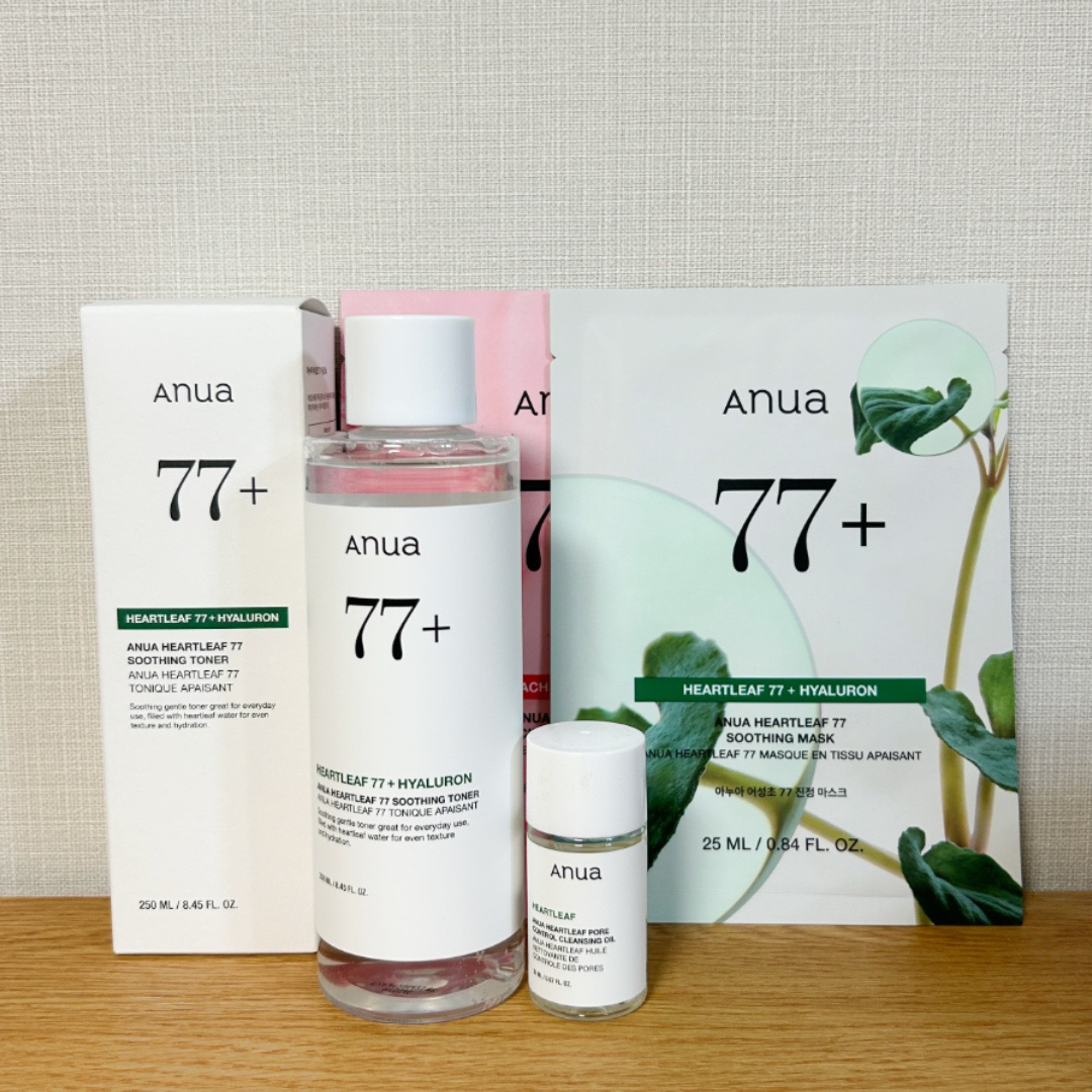 メガ割購入品🈹

anua
ドクダミ 77 スージングトナー

毎日欠かせないトナーをリピ買い！
スプレーヘッドをつけてお風呂上がりに
使ってます🌿

これ1つでは保湿力が足りないですが
他のトナーとレイヤリングすることで
肌がずっと落